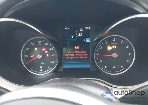 2019 Mercedes-Benz C 300 4Matic z USA, uszkodzony, nr VIN 55SWF8EB0KU291636